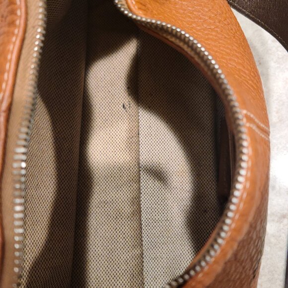 Vintage 1976 Dooney & Bourke All Weather Leather Shoulder Bag - Picture 8 of 12